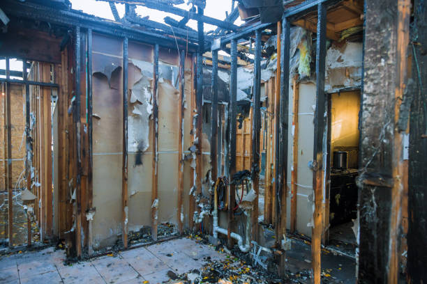 Professional Smoke Damage Removal technician working in Lakeport, CA